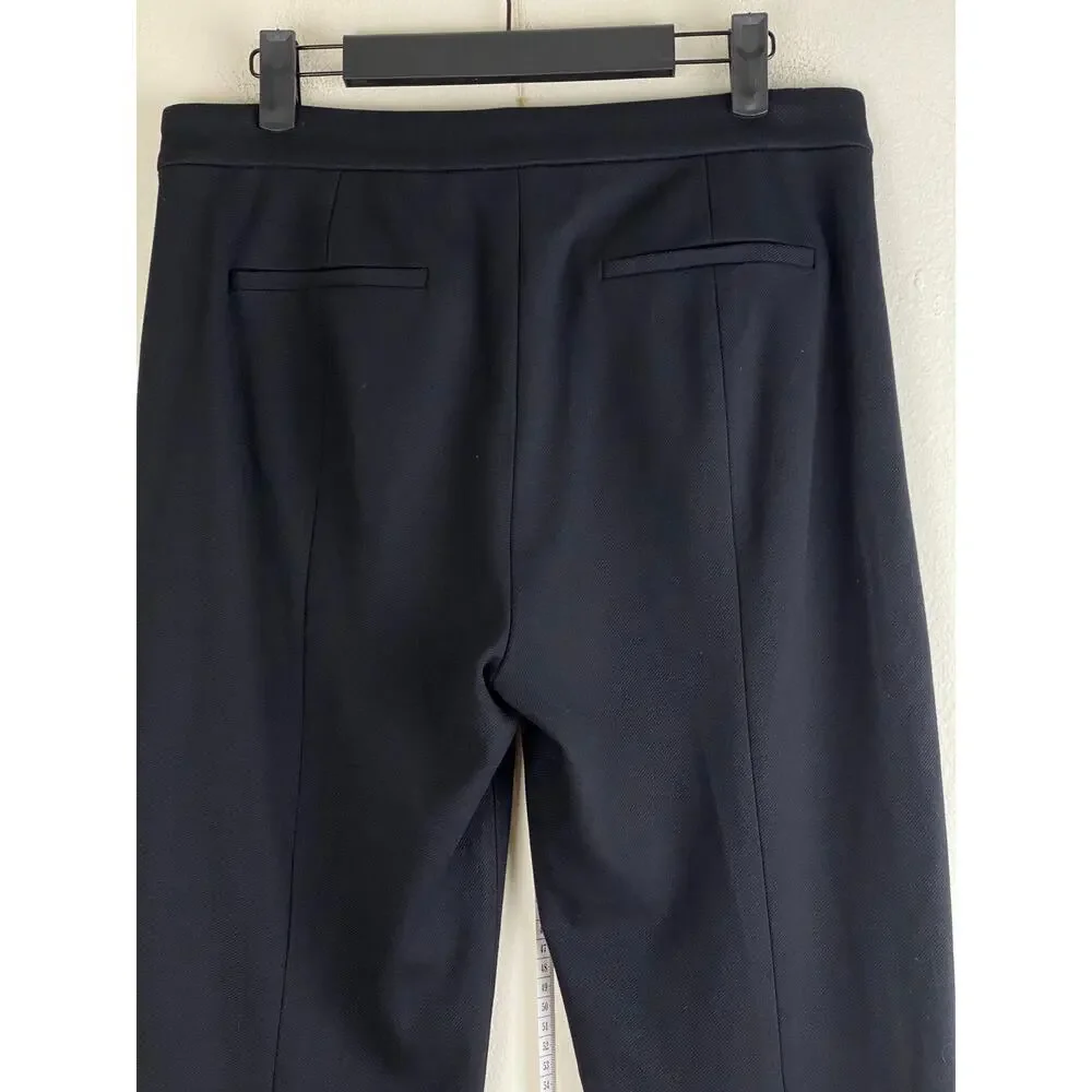 J.Crew Going Out Slim Pant Stretch Twill Black Size 8 NWT